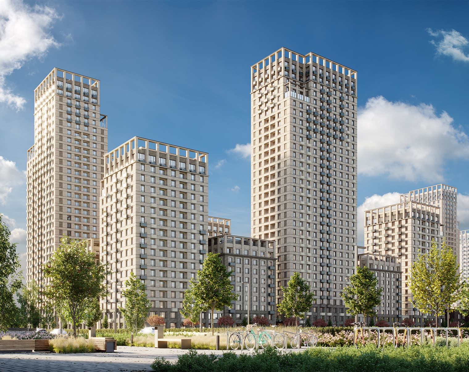 ЖК Квартал «Метроном» — главный вид